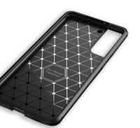 Casecentive Shockproof Case Samsung Galaxy S21 Ultra zwart - thumbnail