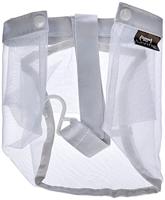 Mand voor wasknijpers Domopak Living Transparant Plastic 20 x 20 x 19 cm Kledinghaken - thumbnail