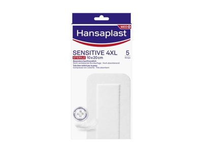 Hansaplast Pleisters Sensitive 4XL Steriel Hansaplast Pleisters Sensitive 4XL Steriel