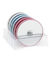 LSP Spiegels Badkamerspiegel met zuignap 10x vergrotend assorti - thumbnail