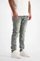 Black Bananas Slim Repaired Denim Broek Heren Blauw - Maat 32 - Kleur: Blauw | Soccerfanshop - thumbnail