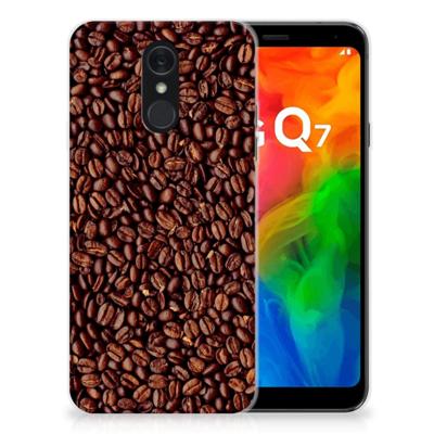 LG Q7 | Siliconen Case | Koffiebonen LG Q7 | Siliconen Case | Koffiebonen