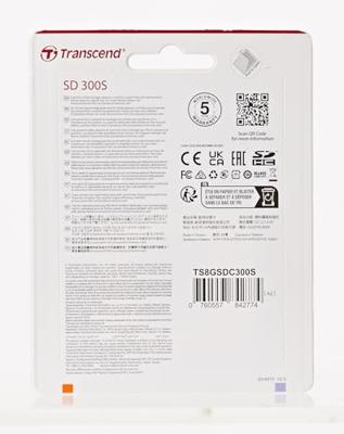 Transcend Premium 300S SDHC-kaart 8 GB Class 10, UHS-I, UHS-Class 1 Transcend Premium 300S SDHC-kaart 8 GB Class 10, UHS-I, UHS-Class 1