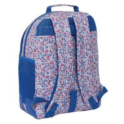 Schoolrugzak Nait Nait Flores coimbra azul Blauw 32 x 42 x 15 cm