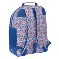 Schoolrugzak Nait Nait Flores coimbra azul Blauw 32 x 42 x 15 cm - thumbnail