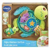 Knuffel Vtech Baby Juju, Mother Turtle + 6 Maanden Gerecycled Muzikaal - thumbnail