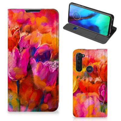 Bookcase Motorola Moto G Pro Tulips Bookcase Motorola Moto G Pro Tulips