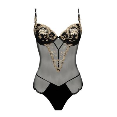 Lise Charmel Deesse en Glam Body Body string met Push up zwart/goud ACH4115 Lise Charmel Deesse en Glam Body Body string met Push up zwart/goud ACH4115