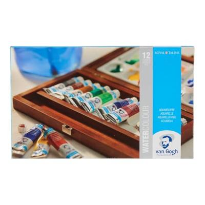 Van Gogh Aquarelverf set - 12 X 10 ml + 3 accessoires