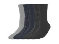 esmara Men 5 Paar sokken (Antraciet/donkerblauw, 43-46) - thumbnail