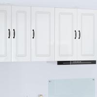 Keukenkast Kalmar Hoogglans wit 40 x 31 x 80 cm Bewerkt hout - thumbnail