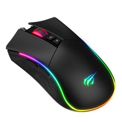 Havit MS1001S - Optische rechtshandige gamingmuis, USB type A, zwart-grijs