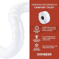 CONTEC stuurlint "comfort.tacky" ct bar tape comfort.tacky 200mm white metallic - thumbnail