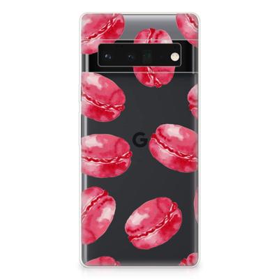 Google Pixel 6 Pro | Siliconen Case | Pink Macarons