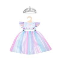 Heless Poppenjurk fee en eenhoorn met kroon, 28-35 cm - thumbnail