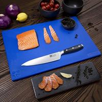 Snijplank hygiplas ldpe 450x300x10 mm blauw - thumbnail