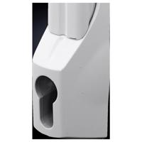 Rittal DK 7705.120 Comfortabele handgreep Voor profielcilinder Grijs-wit (RAL 7035) 1 stuk(s) - thumbnail