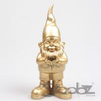 Kabouter hart 10x13x29.5cm goud - thumbnail