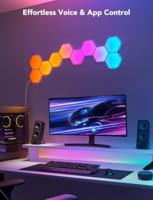 Govee Glide Hexa Light Panels Expansion Pack H1061002 LED-paneel uitbreidingsset LED Wit - thumbnail