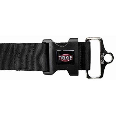 TRIXIE HALSBAND HOND PREMIUM ZWART 55-80X5 CM - thumbnail