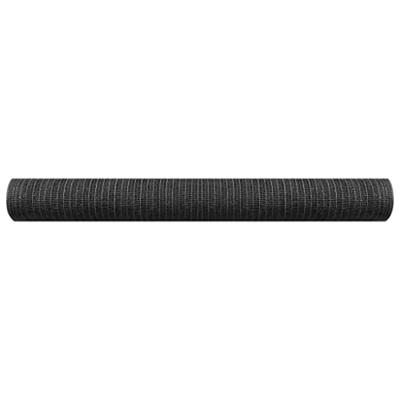 Privacynet 150 g/m 1x10 m HDPE antracietkleurig - thumbnail
