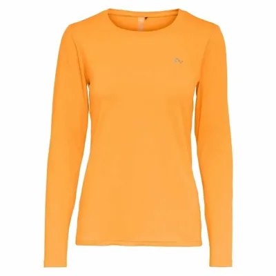 Only Play Clarissa longsleeve Trainingsshirt oranje maat:xs Only Play Clarissa longsleeve Trainingsshirt oranje maat:xs