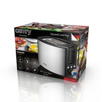 Camry Premium CR 3215 broodrooster 2 snede(n) 1000 W Roestvrijstaal - thumbnail
