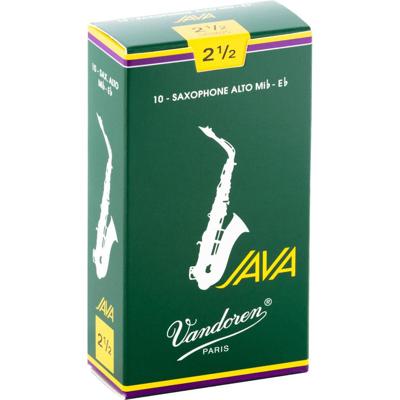 Vandoren SR2625 Java Alto Saxophone Reed riet voor altsaxofoon (10 stuks)