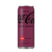 Coca-Cola zero cherry blik (24x 33cl) - thumbnail