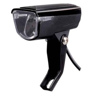 Simson Koplamp luna e-bike led 6 cm voorvork 25 lux zwart