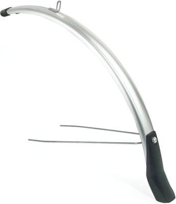 Spatbordset Eurofender Snello 28" x 51 mm - zilver