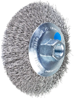 Pferd staalborstel inox 115x10 m14 0.35 pos - thumbnail