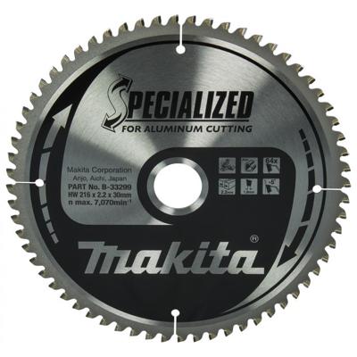 Makita Accessoires afkortzaagblad aluminium | specialized 216x30x2,2 64t -5g - b-33299 - b-33299 Makita Accessoires afkortzaagblad aluminium | specialized 216x30x2,2 64t -5g - b-33299 - b-33299