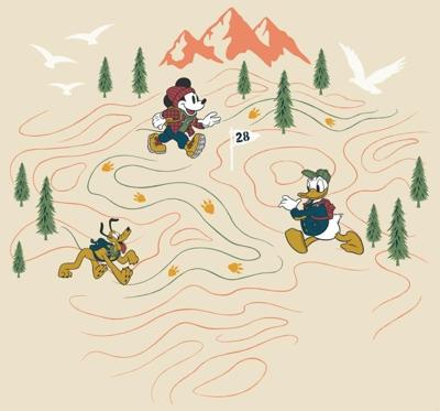 Komar Into Adventure Fotobehang Disney - Mickey Mouse - Meets the Mountain - IADX6-035