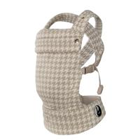 Lumbaya Draagzak Houndstooth Beige - thumbnail