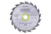 Metabo Cirkelzaagblad Cordless Cut Wood - Professional | 165 x 1.6 x 20 mm | Z18 WZ 20° - 628294000 - thumbnail