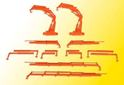 Kibri 10988 H0 Atlas Laadkranen, 2 stuks