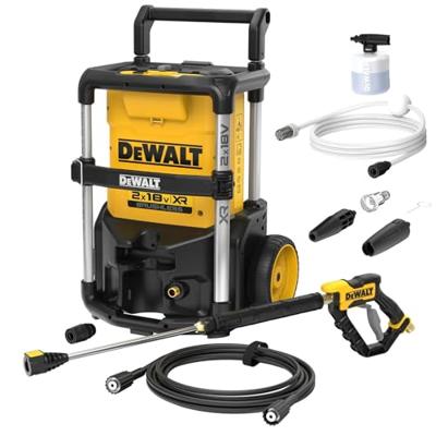 DeWALT DCMPW1600N-XJ hogedrukreiniger Compact Batterij/Accu Geel