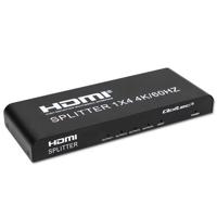 Qoltec 51799 Actieve HDMI-splitter 4 x HDMI 4K x 2K | 6Gb/s | 60 Hz - thumbnail