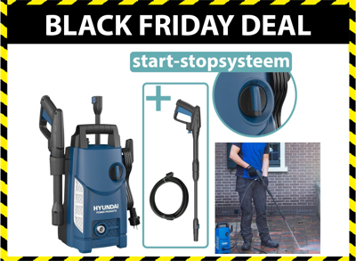 Hyundai Hogedrukreiniger -1400 W - 105 bar