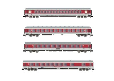 Arnold HN4360 N 4-delige set personenrijtuigen InterCity van de DB-AG
