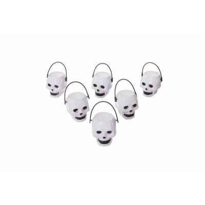 Halloween Decoraties My Other Me Mini Schedels (6 uds) (6 x 5 x 5 cm) Halloween Decoraties My Other Me Mini Schedels (6 uds) (6 x 5 x 5 cm)