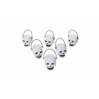 Halloween Decoraties My Other Me Mini Schedels (6 uds) (6 x 5 x 5 cm) - thumbnail