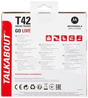 Motorola TALKABOUT T42 twee-weg radio 16 kanalen Zwart, Rood - thumbnail
