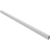 Alu. ovale buis 30x14mm, 300cm mat naturel - thumbnail