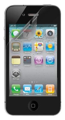 Belkin Screen overlay anti-vingerafdruk (geschikt voor Apple iPhone 4, 2 stuks)