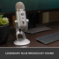 Blue Microphones Yeti Tafelmicrofoon Blauw, Zilver - thumbnail