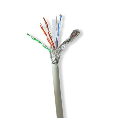 Nedis Netwerk Kabel Rol | CAT6 | Stranded | S/FTP | Koper | 100.0 m | Binnenshuis | Rond | LSZH | Grijs | Gift Box - CCBG8528GY100 Nedis Netwerk Kabel Rol | CAT6 | Stranded | S/FTP | Koper | 100.0 m | Binnenshuis | Rond | LSZH | Grijs | Gift Box - CCBG8528GY100