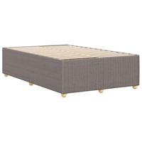 Bedframe zonder matras 120x200 cm stof taupe - thumbnail