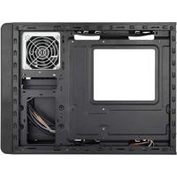 ATX Mini tower Behuizingmet voeding TooQ TQC-3005U3 Slim USB 3.0 Zwart 500 W - thumbnail